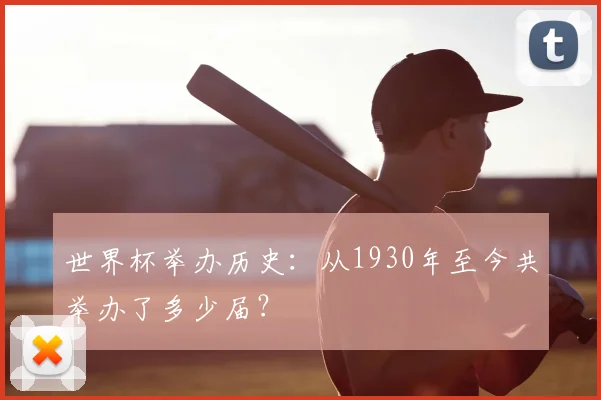 世界杯举办历史：从1930年至今共举办了多少届？