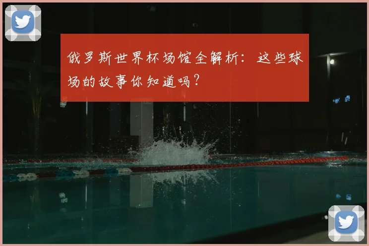 俄罗斯世界杯场馆全解析：这些球场的故事你知道吗？