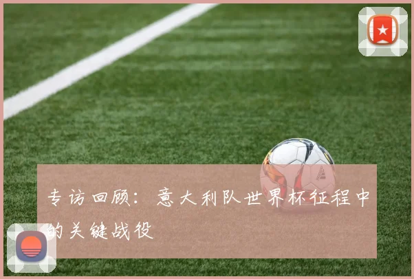 专访回顾：意大利队世界杯征程中的关键战役